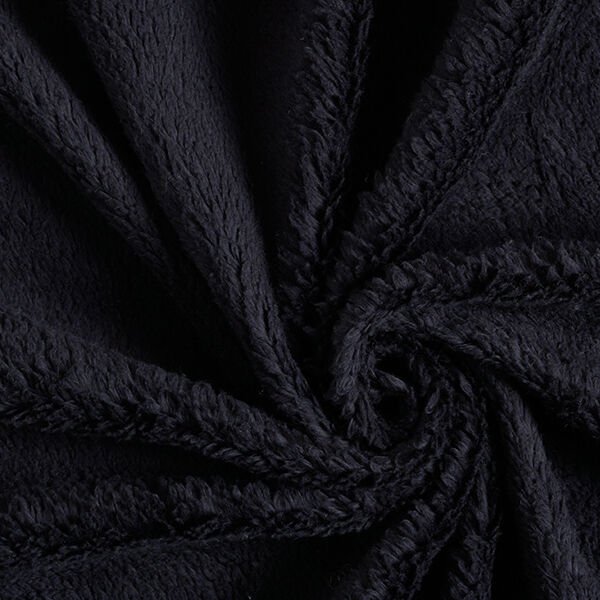 Coton sherpa uni – noir,  image number 3