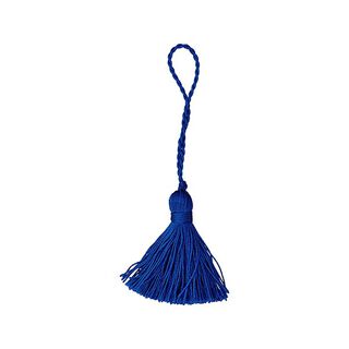 Pompon houppe  Twist  [40 mm] - bleu roi, 
