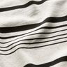 Maille jacquard à rayures irrégulières – écru/noir,  thumbnail number 3
