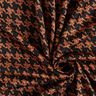 Jersey viscose – orange pêche/noir,  thumbnail number 3