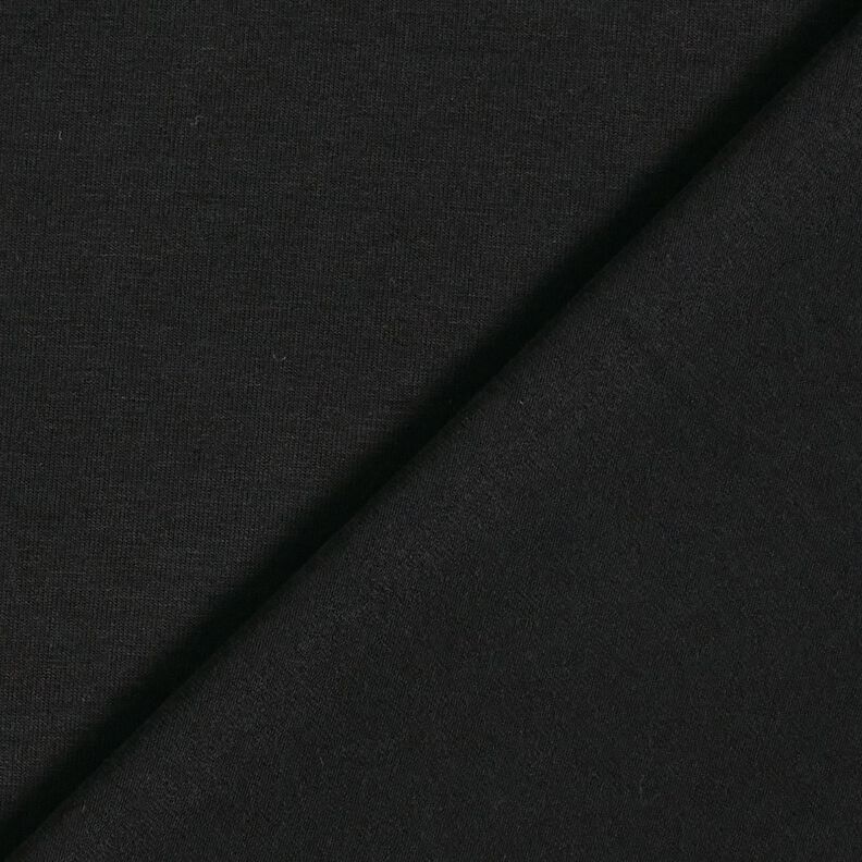 Jersey d’été médium en viscose – noir,  image number 3