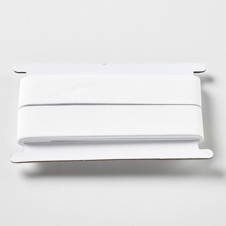 Bande en caoutchouc lisse [3 m | 30 mm] – blanc,  image number 1