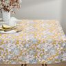 Tissu en coton Cretonne Grandes fleurs – moutarde/gris,  thumbnail number 7