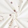 Velours à côtes fines avec fleurs en broderie et paillettes – crème,  thumbnail number 4
