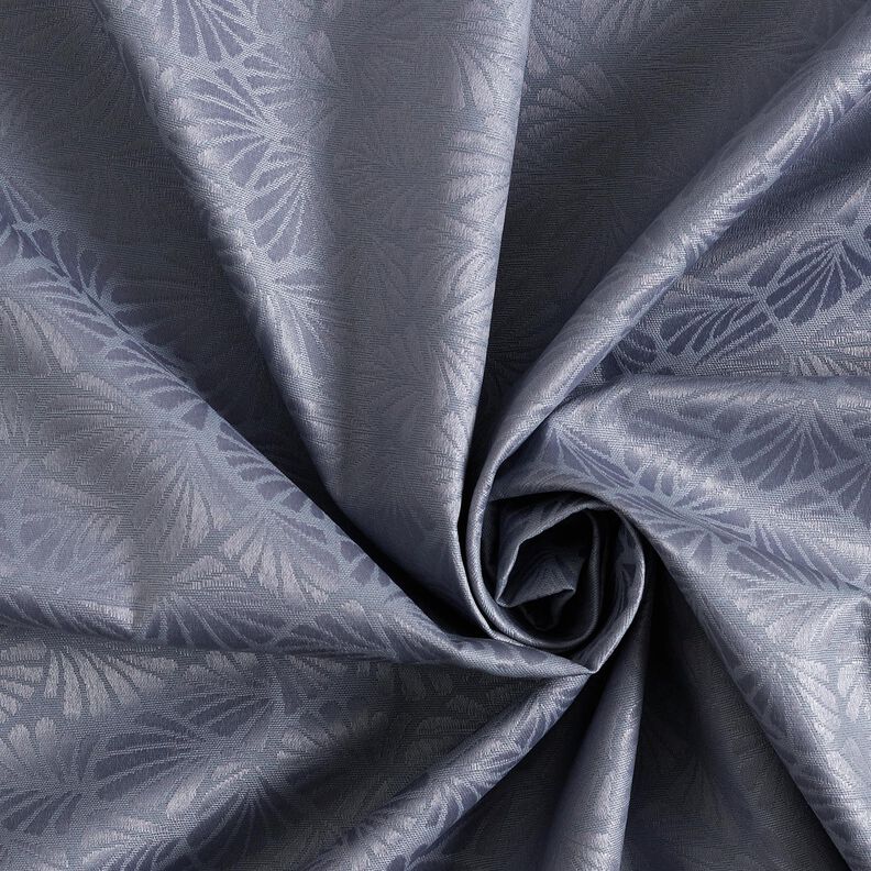 Coton enduit Mini éventails – gris schiste,  image number 4