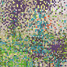 GOTS Jersey coton Mosaïques éparpillées | TCC x LOOKS by Wolfgang Joop – vert pomme/beige foncé,  thumbnail number 8