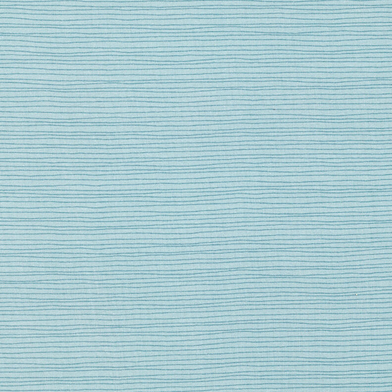 Jersey de coton fines rayures – bleu pigeon,  image number 1
