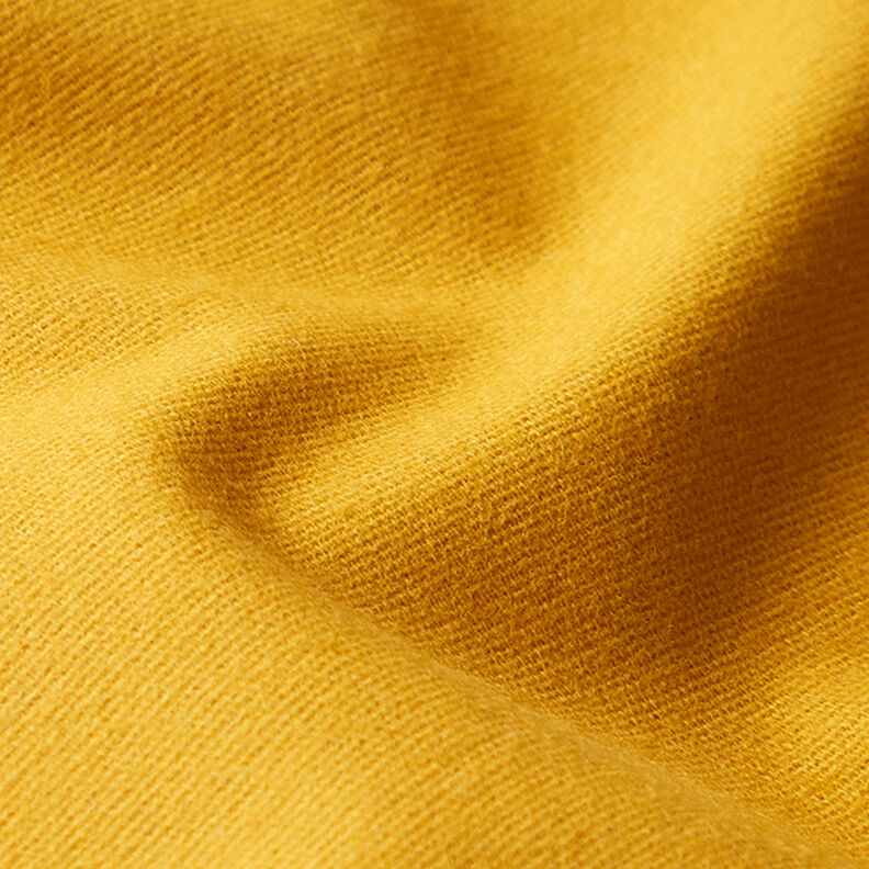 Flanelle coton Uni – moutarde,  image number 3