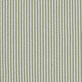 Jersey coton Seersucker Rayures fines – roseau/blanc, 