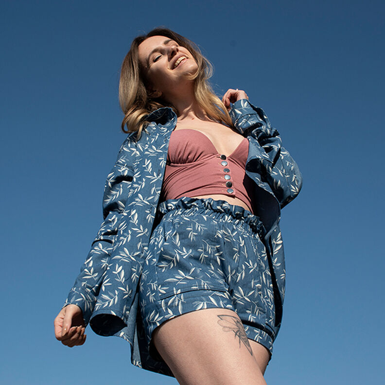 Jersey viscose léger – vieux rose,  image number 9