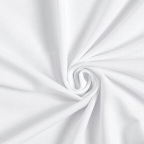 French Terry léger uni – blanc, 