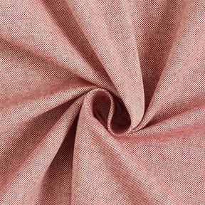 Tissu déco chambray semi-panama recyclé – carmin/nature, 