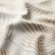 Tissu opaque palme metallic – beige/or,  thumbnail number 2