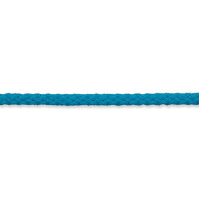 Cordon en coton [Ø 5 mm] – pétrole légère, 
