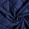 Jeans Tissu matelassé Losanges – bleu nuit,  thumbnail number 3