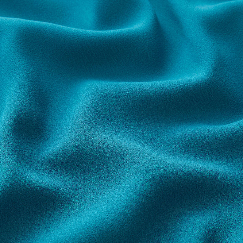 Crêpe Georgette – pétrole légère,  image number 3