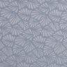 Coton enduit Mini éventails – gris schiste,  thumbnail number 1