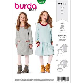 Robe, Burda 9286 | 104-146, 