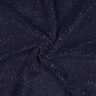 Ourson Tweed Chiné | Poppy Fabrics – bleu marine,  thumbnail number 3