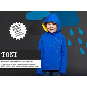 Sweat à capuche pour garçons et filles TONI | Patron prêt à découper | 86-152, 