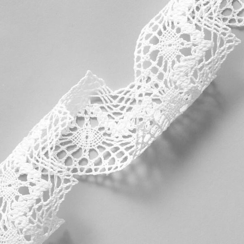 Dentelle au fuseau  [55 mm] – blanc,  image number 2