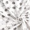 Viscose mélangée Plants de bardane – blanc/noir,  thumbnail number 3
