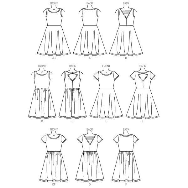 Robes fille, McCalls 7079 | 128 - 152 | 140 - 158, image number 11