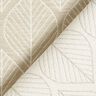 Tissu de décoration Jacquard Feuilles – beige,  thumbnail number 6