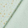 Tissu double gaze de coton fleurs romantiques – menthe clair,  thumbnail number 4