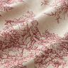 Tissu de décoration Semi-panama Toile de Jouy classique – carmin/nature,  thumbnail number 2