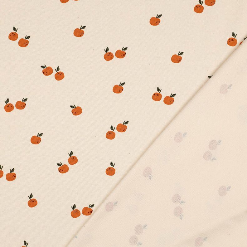 GOTS Jersey coton Oranges | Poppy Fabrics – beige clair/caramel,  image number 4