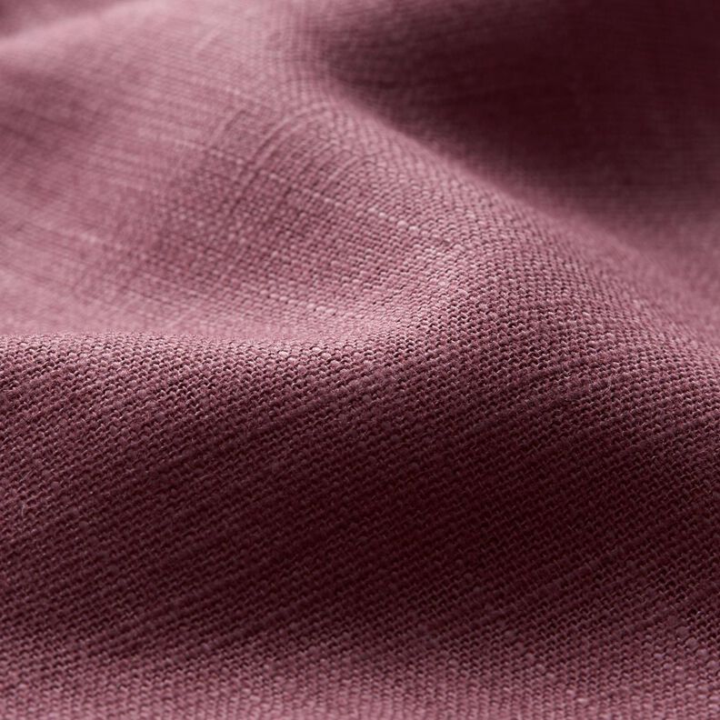 Tissu de lin en ramie mélangée medium – vieux rose foncé,  image number 2