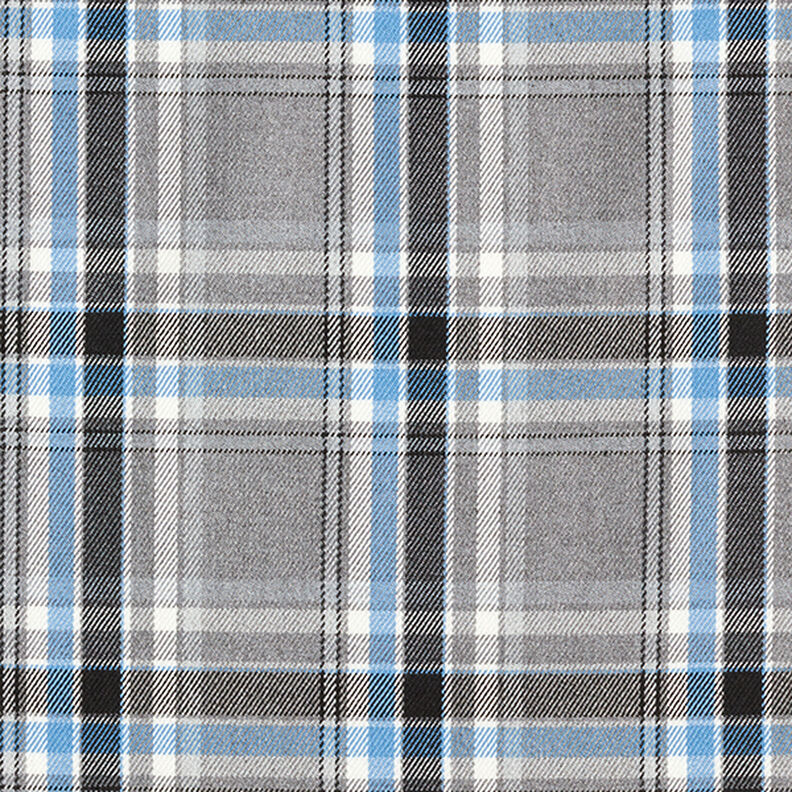 Stretch pour pantalon Tartan – gris/noir,  image number 1