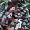 Tissu de décoration Gobelin Botanique paradisiaque – noir/vert,  thumbnail number 2