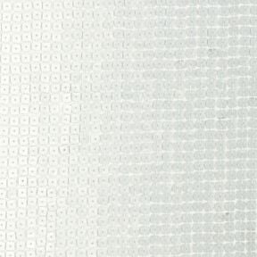 Tissu pailleté Carrés – argent métallisé, 