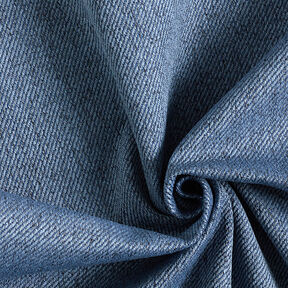 Tissu de revêtement Aspect sergé – bleu acier, 