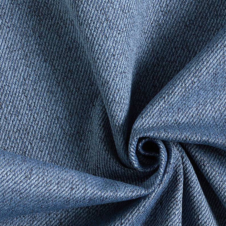 Tissu de revêtement Aspect sergé – bleu acier, image number 1