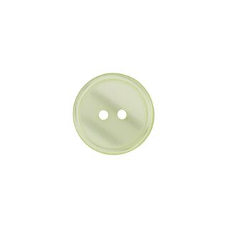 Bouton polyester 2 trous  – vert pastel, 