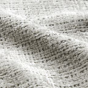 Tissu de revêtement Chenille Uni – argent, 