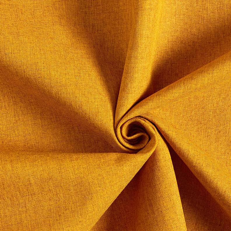 Tissu de revêtement Chiné uni – jaune curry, image number 1