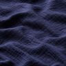 GOTS Tissu double gaze de coton | Tula – bleu marine,  thumbnail number 3