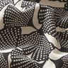 Tissu de décoration Semi-panama Ginkgo tacheté – noir/nature,  thumbnail number 2