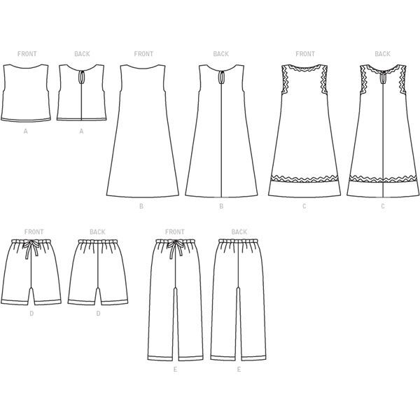 Robe filles|Pantalons, Butterick 3860|140 - 158, image number 6