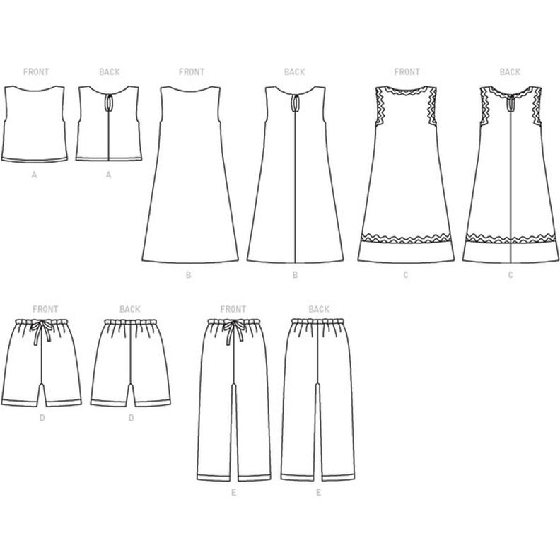 Robe filles|Pantalons, Butterick 3860|140 - 158,  image number 6
