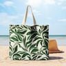 Tissu de décoration Canvas Plantes chics – vert foncé/nature,  thumbnail number 10