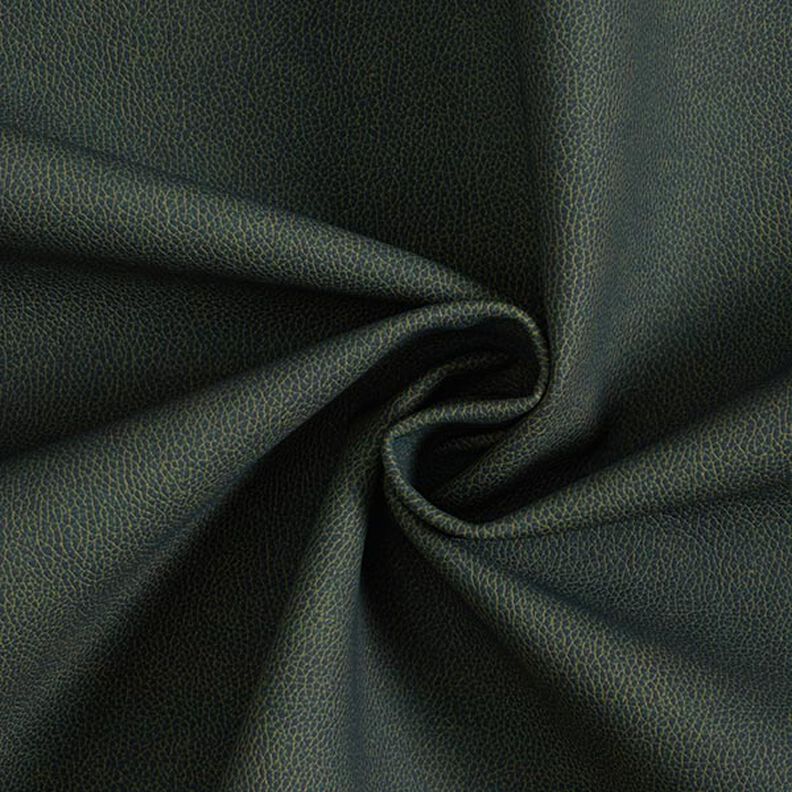 Tissu de capitonnage similicuir nappa – vert foncé,  image number 1