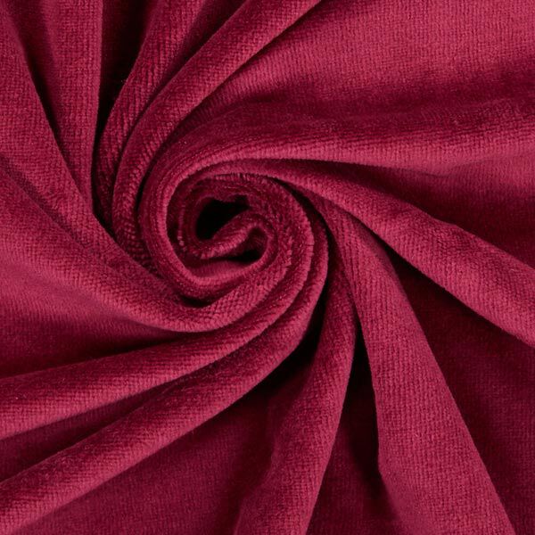 Tissu Nicki Uni – rouge bordeaux,  image number 2