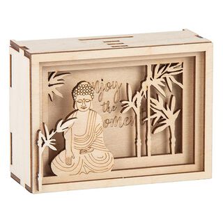 Bois Boite cadeaux 3D „Enjoy“ | Rayher – nature, 