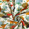 Jersey coton Animaux de la jungle curieux – nature,  thumbnail number 3