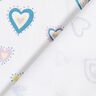 Jersey coton Cœurs multicolores – ivoire,  thumbnail number 4